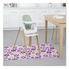 Deflecto FashionMat Chair Mat, Rectangular, 35 x 40, Daisies CM3540LD